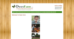 Desktop Screenshot of owenfarm.org
